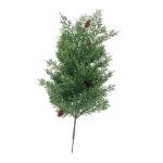 Künstlicher Pflanzenzweig, Weihnachtsstiel-Dekoration, praktische, praktische grüne Weihnachtsdekoration für den Schreibtisch zu Hause, Höhe 47cm