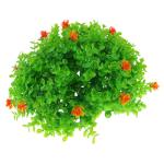2St Dekorative Grasbälle für den Garten Eucalyptus Decoration Künstliche Pflanzenkugel künstlicher Formschnitt grüne Grasbälle Topiary-Kugeln Heimdekoration Kunstrasenball Pl