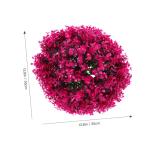 Eukalyptus-grasball Buchsbaum Formschnitt Kunstgrüner Strauch Grasdekor Große Künstliche Blumen Aus Moos Künstliche Hortensienblüten Desktop-eukalyptuskugel Mooskugeln Plastik