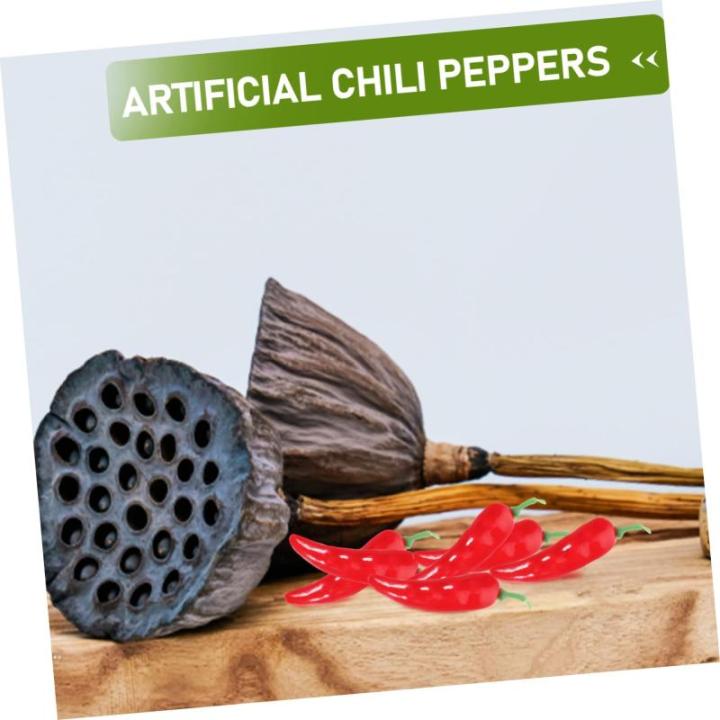 20 Stück Simulation Paprika Modell Gemüse Dekorationen Für Shop Simulation Paprika Falsche Chili Künstliche Paprika Spielzeug Requisite Simuliertes Chili Fake Chili Foto Requis