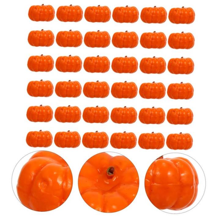 800 stuks pompoen decoratie Halloween decoratieaccessoires Halloween decoratie-accessoires Halloween pompoen decoratie partij lay-out rekwisieten schuim eettafel nep pompoen