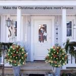 Holiday Planters, Pre Lit Planter Bushes, Holiday Planter Filler, Prelit Planter Bushes Christmas, Pre Lit Christmas Planter Filler, Prelit Planter Christmas (1PcsA)