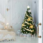 Kunstkerstboom met metalen standaard 150 cm/180 cm/210 cm/240 cm groen 210cm groen