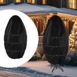Weihnachtsbaum Aufbewahrungstasche für Stehende Bäume Ohne Ständer, Schwarz 114 Cmx254 cm