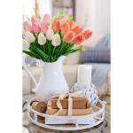 20 stuks tulpen kunstbloemen echte touch latex tulp bloemen decoratie kunstplant lengte 34 cm voor thuis kamer bruiloftsboeket party bloemstuk