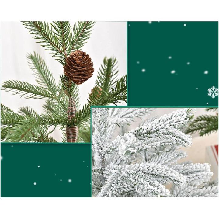 Weihnachtsbaum Weihnachtsbaum Künstliche Weihnachtsbäume Vordekorierter künstlicher Weihnachtsbaum im Topf Mit massivem Weihnachtsbaum Modisch，Green-80cm