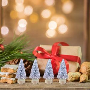12 Weihnachtsbaum Deko Tannenbaum Für Tisch Miniaturkiefern Sisalbäume Künstlicher Christbaum Miniatur Tannenbaum Christbaum,Weihnachtsdeko