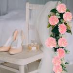 , anjer, 30 stuks, droogbloemen, decoratief, zijdemateriaal, blijven lang mooi, makkelijk in het onderhoud, goed voor feestjes, interieurstijlen of bruiloften (lichtroze)