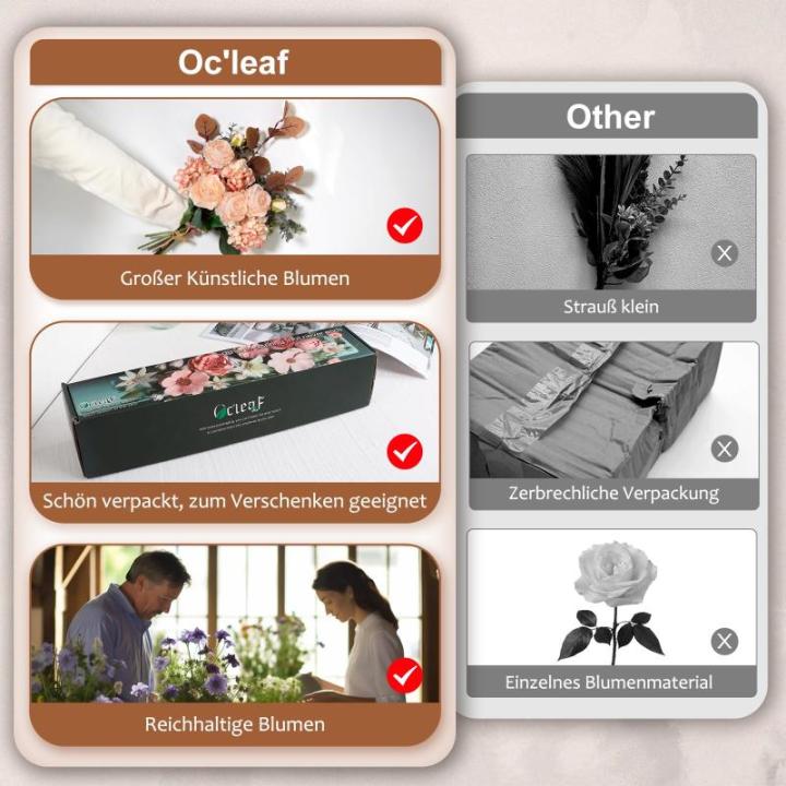 Meervoudig vertakte , roze roos, als echte hortensia, appelbladeren, groot zijden boeket, geschikt voor doe-het-zelf bruiloftsfeest, tafeldecoratie, bloemenarrangement, huis en