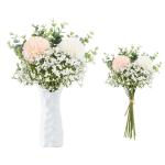 1807 Boeket van kunstbloemen, paardenbloem, 12 stuks, plastic bloemen, bundel, namaakbloemen, decoratie voor bruiloft, thuis, woning, kantoor, feest