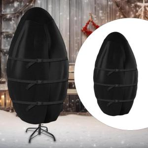 Weihnachtsbaum Aufbewahrungstasche für Stehende Bäume Ohne Ständer, Schwarz 89 Cmx190 cm
