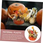 12 STK Herbstverzierung Herbstdeko Halloween Dekoration Party Decoration wohnraumdeko draussen Kürbis Dekorationen Girlande Kunstpflanzen drinnen Kürbis-Dekor dekorative Requisit