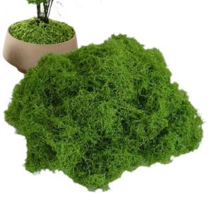 Künstliches Landschaftsgras – dekorativer Kunstrasen, simuliertes Gartengras | Craft Moss Miniatur-Displays, synthetische Gras-Craft-Moos-Tischdecken und Matten für Ornamente u
