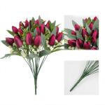 1805 Kunstbloemen, 21 boeketten, kunstbloemen, tulp, boeket, kunstbloemen, decoratie voor bruiloft, huis, feest, festival, bloemstukken