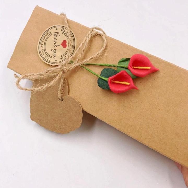 144 Klein boeket nep calla rood nep bloem bloemen gunst vak decoratie Tafel verstrooit Confetti geschenk bruiloft verjaardag doop Kerstmis