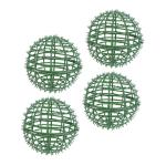 2 Sätze Blumenarrangement Topiary Sphäre Formen Ständer Für Blumenkugeln Kugelkäfig Aus Buchsbaum Topiary-käfig Blumen Für Käfig Rund Topiary Kugelrahmen Green Plastik 4 St