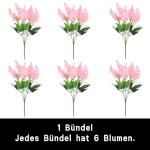 , hyacint, 35 cm, , 6 stuks, kunstplanten, , planten voor thuis, tuin, bruiloft, tafel, decoratie, 1411
