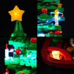 Led-verlichtingsset compatibel met Lego kerstboom (geen model), decoratieve verlichtingsset voor 40573 bouwsteen, creatieve speelgoedverlichting