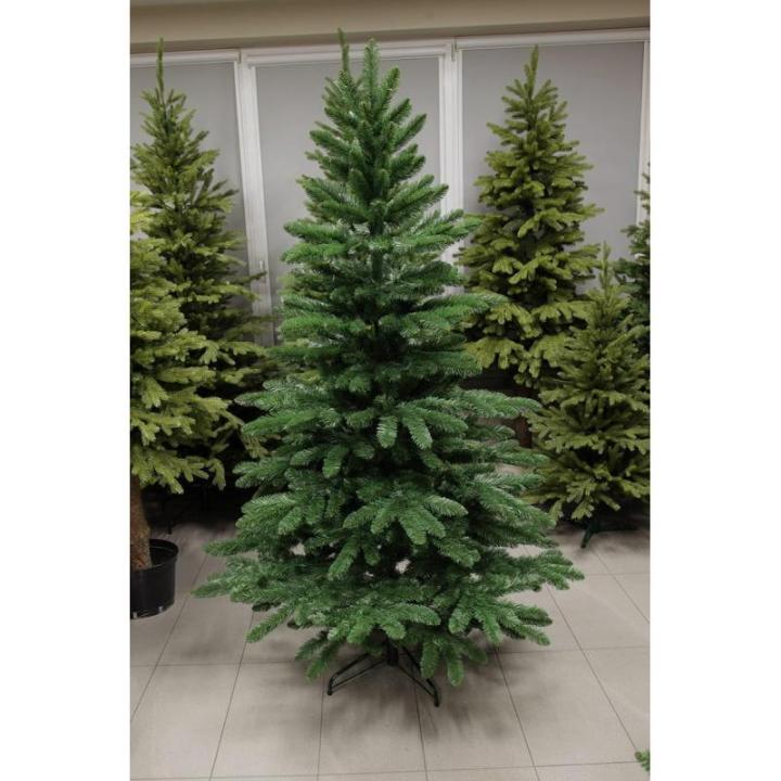 - Kunstkerstboom - Spaanse dennenboom - Spaanse dennenboom - kunstkerstboom - kerstdecoratie - kerstboom - 190 cm - 100% PVC - metalen standaard
