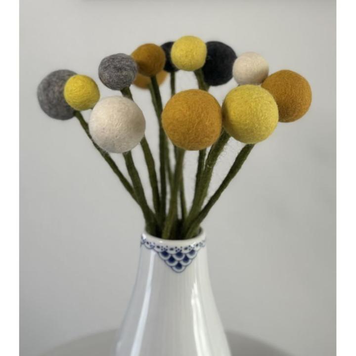 - Vilten bloemen boeket bloemen van vilt - boeket bloemen - Fair Trade - handgemaakt (korenveld)