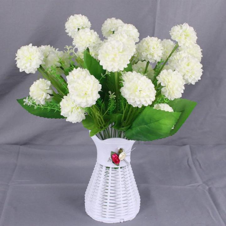 Künstliche Blumen Hortensien Blume Hortensie Blumenarrangements mit Hochzeit Kunstblumen für Hochzeitsstrauß Home Garden Party Office Arrangements 0501