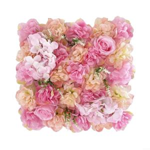 Stilvolle künstliche Blumen-Wandpaneel für Hochzeiten, Partys und Heimdekor-Design (Nr. 4)