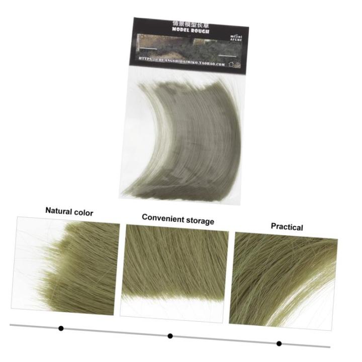 1 Packung skizzieren Harzglasmodell Gras Dekoration kunstpflanze scheibengardinen sandtisch dekoratives Gras - Strohmodell- Mini Material Suite