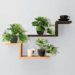 Monstera kunstplant in potten, mini-, voor binnen en buiten, als echt geschikt voor balkon