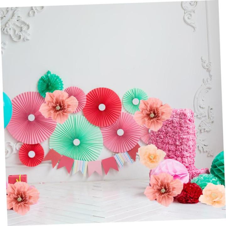 10 Stück Papierblumen Schmücken Papierblumen Hängende Dekore Party Papierblumen Zubehör Dekorationspapier