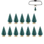 12 Weihnachtsbaum Deko Tannenbaum Für Tisch Miniaturkiefern Sisalbäume Künstlicher Christbaum Miniatur Tannenbaum Christbaum,Weihnachtsdeko