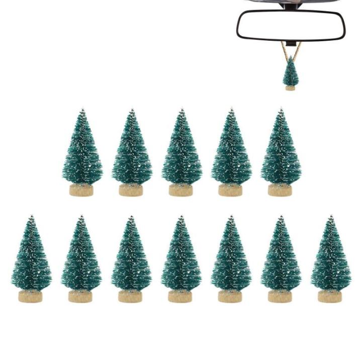12 Weihnachtsbaum Deko Tannenbaum Für Tisch Miniaturkiefern Sisalbäume Künstlicher Christbaum Miniatur Tannenbaum Christbaum,Weihnachtsdeko