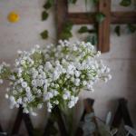 Kunstmatige sluierkruid, 12 witte boeketten kunstgypsophila boeketten bloemenarrangement decoratie