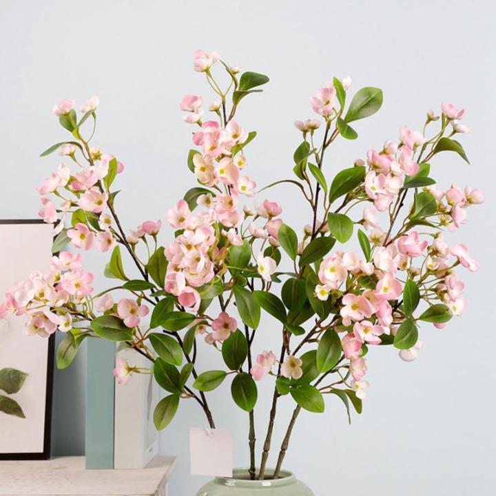 Hortensie, künstliche Blume, einzelne künstliche Hortensie, Blumenstrauß, Blumenarrangement, Dekoration für Zuhause, DIY, Hochzeit, Tafelaufsatz (Rosa)