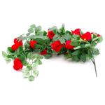 2 stuks kunstmatige blauweregen bloemen kunstmatige hangende mand plant wijnstok nep zijde hangende bloem voor tuin muur hek bruiloft balkon outdoor indoor huis deur decoratie