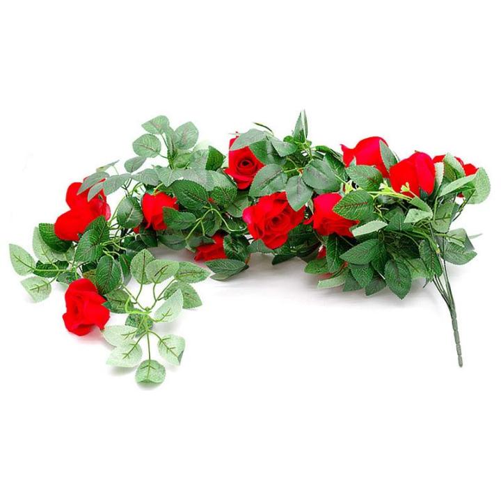 2 stuks kunstmatige blauweregen bloemen kunstmatige hangende mand plant wijnstok nep zijde hangende bloem voor tuin muur hek bruiloft balkon outdoor indoor huis deur decoratie