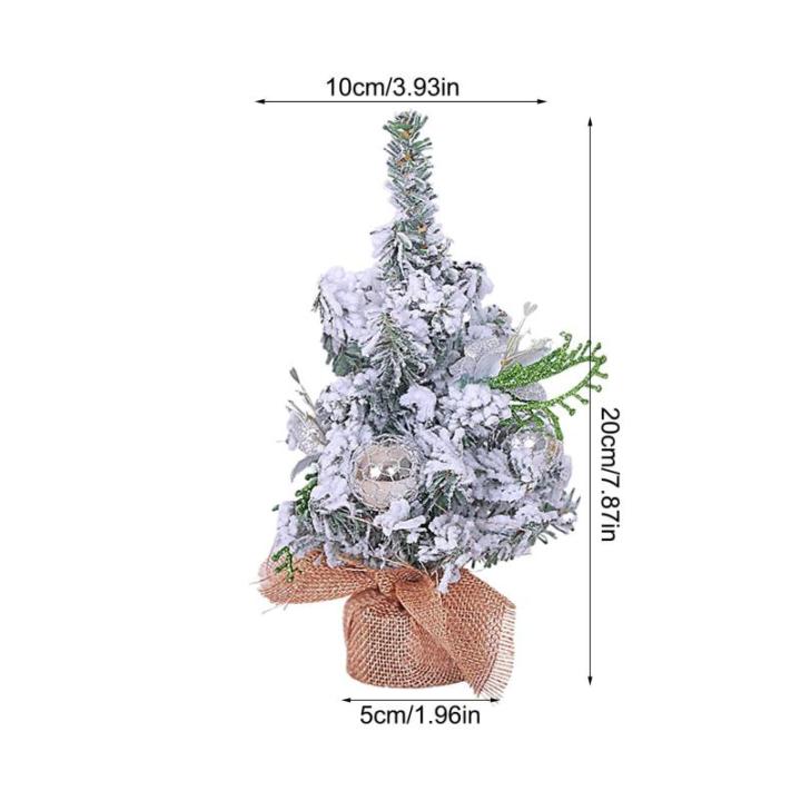 Small Christmas Tree for Home | Table Centerpiece Christmas Tree | Holiday Home Accents, Charming Tabletop Christmas Tree, Burlap Base Tree, Seasonal Table Centerpieces