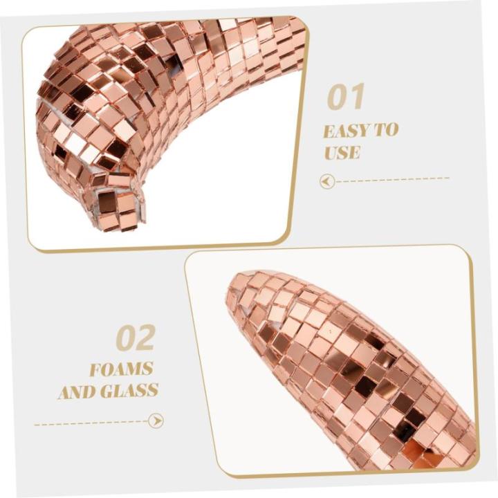 5st Bananenornamente Dekoration Mir Statue Tischschmuck Aus Obst Dekorative Früchte Bananenmodell Bananen-artware Für Disco-Party Home Obstfigur Disco-fruchtmodell Obstdekor Scha