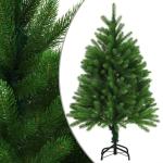 Künstlicher Weihnachtsbaum mit Beleuchtung & Kugeln mit LED Beleuchtung 120 cm Grün