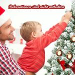 Kunstkerstboom met sneeuw, 135/180/225 cm, kerstboom met metalen standaard, kerstboom 400/928/1346 takken, pvc, kunstboom, kerstklapsysteem voor thuis, kantoor, winkels (225 cm)