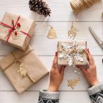 Houten kerstboomversiering, 16 stuks, houten kerstboomdecoratie, hanger decoratie, ornamenten voor kerstboom, kerstboomversiering van hout, 7,5 cm