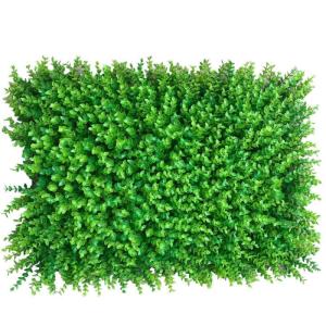 12 stuks plantenwand, kunstheg, gazonmat, , paneel, doe-het-zelf wand, inkijkbescherming, 60 x 40 x 4 cm