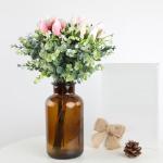 Kunstbloemen, 1709, kunsttulpen, kunstbloemen, tulpen, echte touch, voor thuis, hotel, kamer, tafeldecoratie