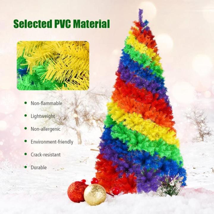 Weihnachtsbaum künstlicher Baum, Künstlicher Regenbogen-Weihnachtsbaum