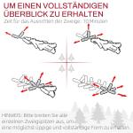 Kunstkerstboom, 150 cm kerstboom met 1724 takpunten, inklapbare metalen standaard, voor kerstdecoratie, groen