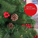 Weihnachtsbaum, Dekoration, fichte, tannenzapfen, umweltfreundlich, Faltbarer Weihnachtsbaum, vordekorierter künstlicher Weihnachtsbaum aus Chrysantheme, der Neue