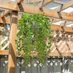 Kunstmatige planten Ficus Pumila Hangplant Kamer Wand Decoratie Aesthetische Kunstplant, Hoogte 35,5 cm, in Hanglamp