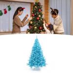 Künstlicher Weihnachtsbaum, Kleiner PVC-Weihnachtsbaum, künstlicher künstlicher Weihnachtsbaum, Weihnachtsdekoration, Himmelblau (1.8m (1.9M-N650T))