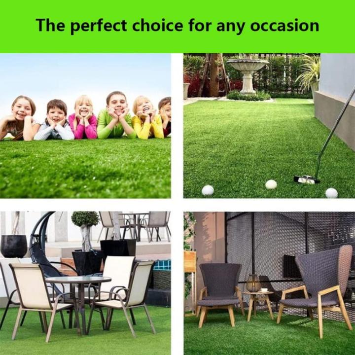 Kunstrasen, Kunstrasen, 3 x 4 m, realistischer Astro Turf, Kunstrasenteppich, synthetische Grasmatte für Haustiere, Terrasse, Garten, Balkon, Hochzeit (Größe: 3 x 2 m)