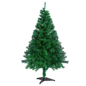 Kunstkerstboom Nordmann-spar 150 cm, 380 takken, dennenboom klein, spuitgieten, groen, Cushhom