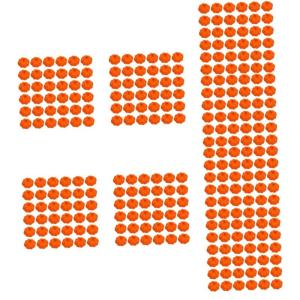 800 stuks pompoen decoratie Halloween decoratieaccessoires Halloween decoratie-accessoires Halloween pompoen decoratie partij lay-out rekwisieten schuim eettafel nep pompoen